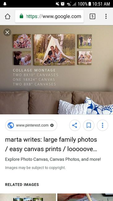 Should i have a bridal portrait mounted for the reception? - 1