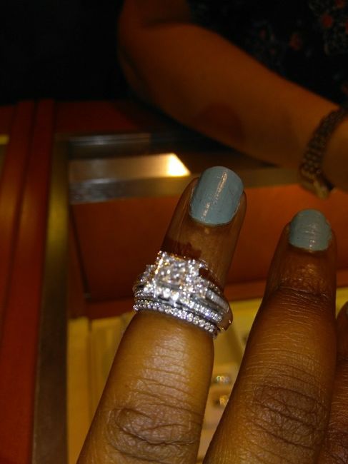 rose gold solitaire wedding band Help!!! - 1