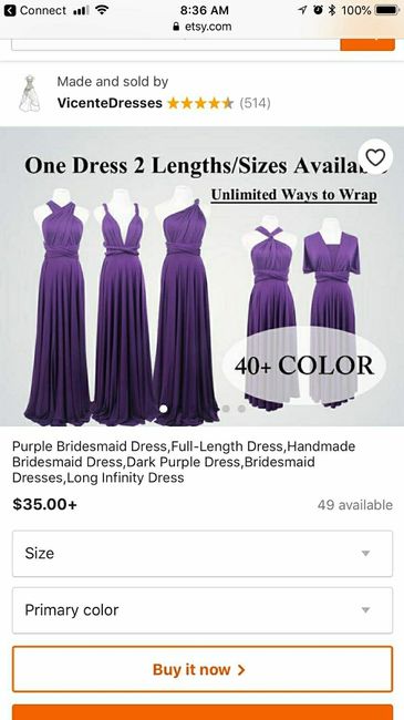 Help!!! Can't decide which bridesmaid dress i should choose...t.t 4