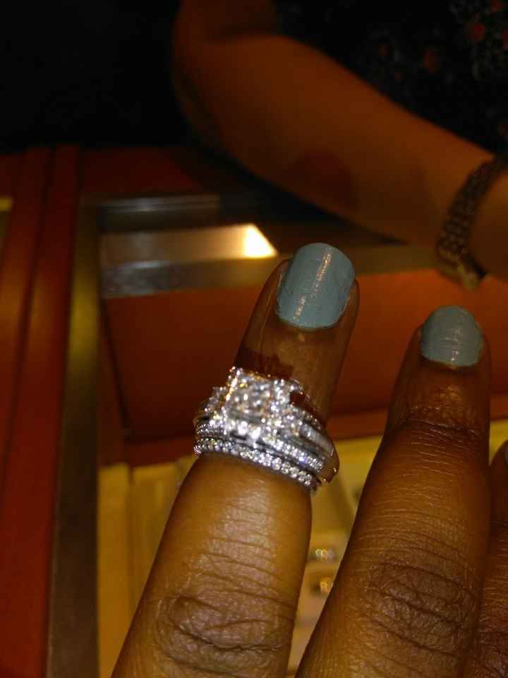 rose gold solitaire wedding band Help!!! - 1