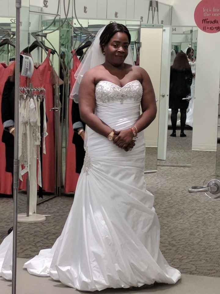 Does my veil match my dress? - 2