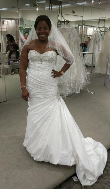 Does my veil match my dress? - 3