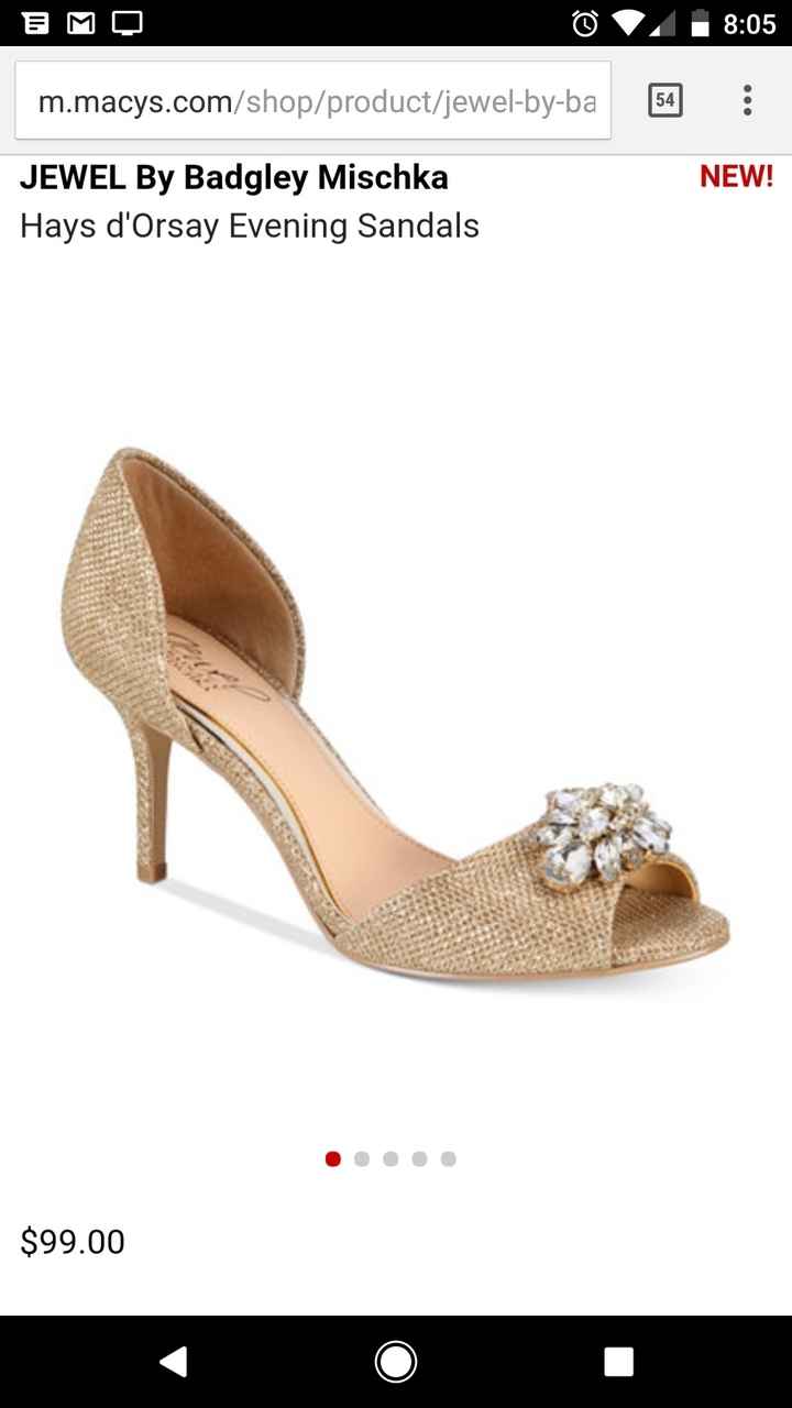 Bridal shoe HELP!