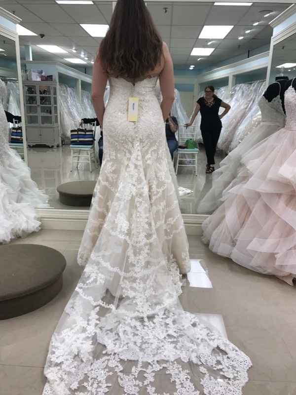 Picked up my Dress!!