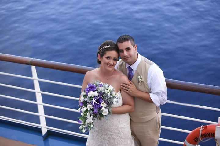 Carnival Vista Cruise Wedding BAM! (pic heavy) and At Home Reception