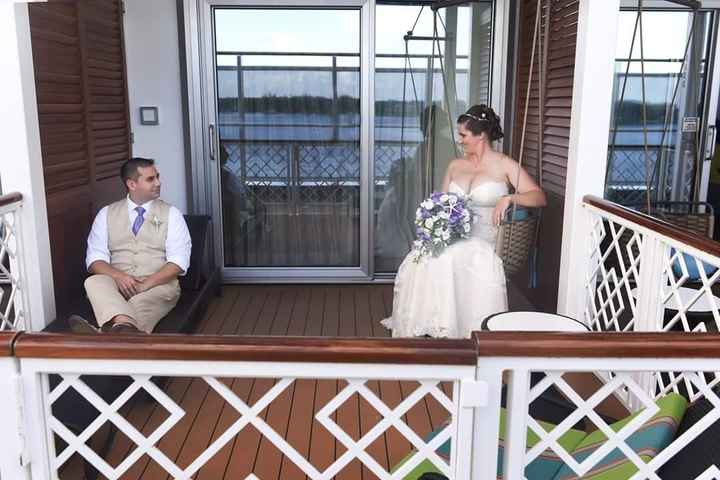 Carnival Vista Cruise Wedding BAM! (pic heavy) and At Home Reception