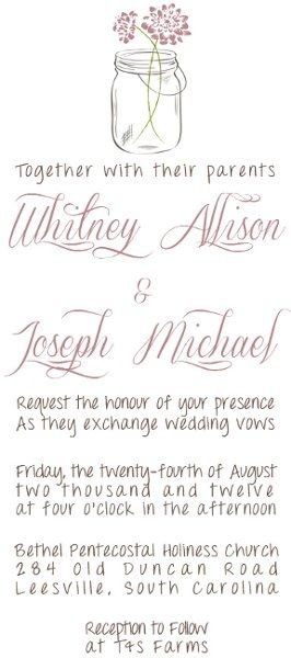 Invitation sample