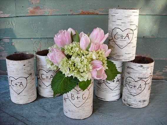 Birchwood Vases