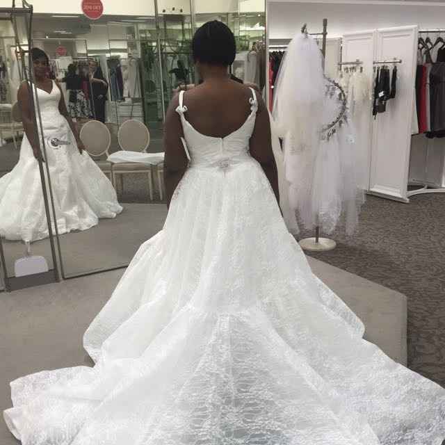 Let me see what you're wearing on your wedding day