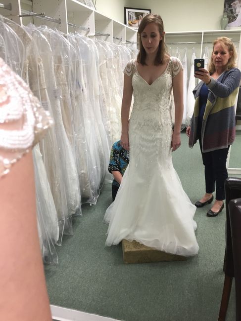 Show me your trumpet/mermaid style dress!!!