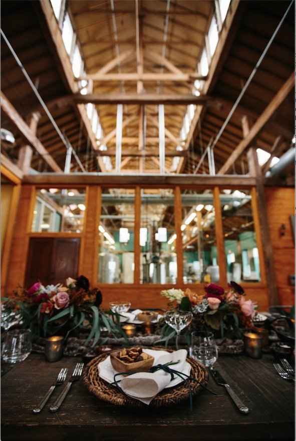 Gorgeous ceiling at Reception site