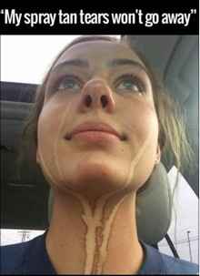 Spray tans