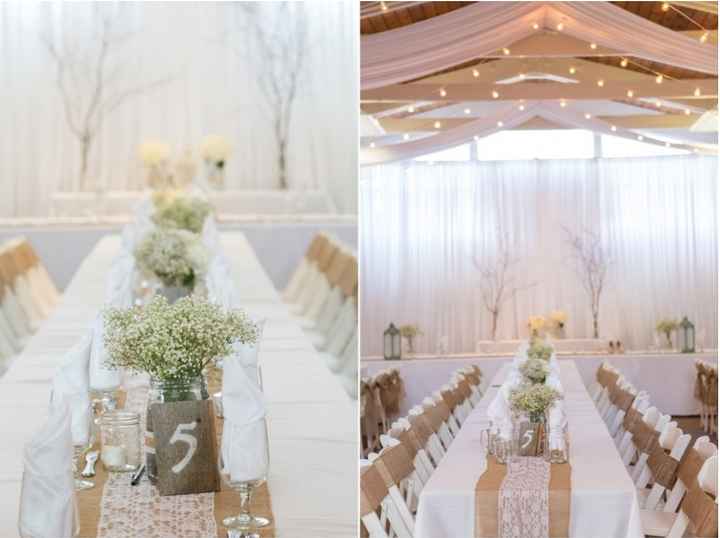 How many people are doing a rustic theme wedding?