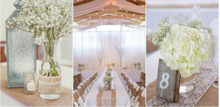 How many people are doing a rustic theme wedding?