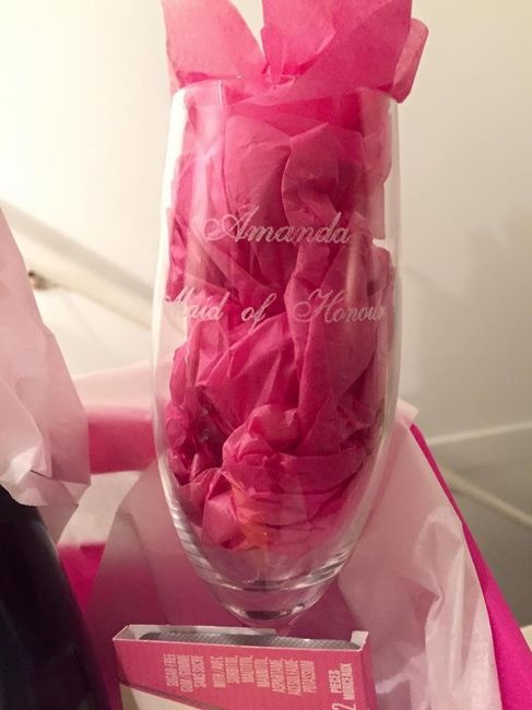 How did you "propose" to your bridesmaids?