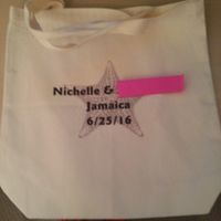Destination wedding.....welcome bags???
