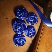 Ribbon roses - 1