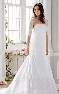 What does your dress look like? Post pics or give style number. I want to know what the trend is!