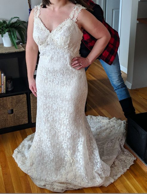 Two Dresses: Strapless or Sheer Back