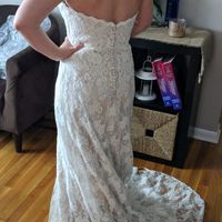 Two Dresses: Strapless or Sheer Back