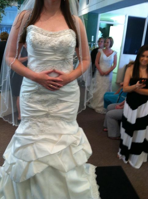 Dress regret!