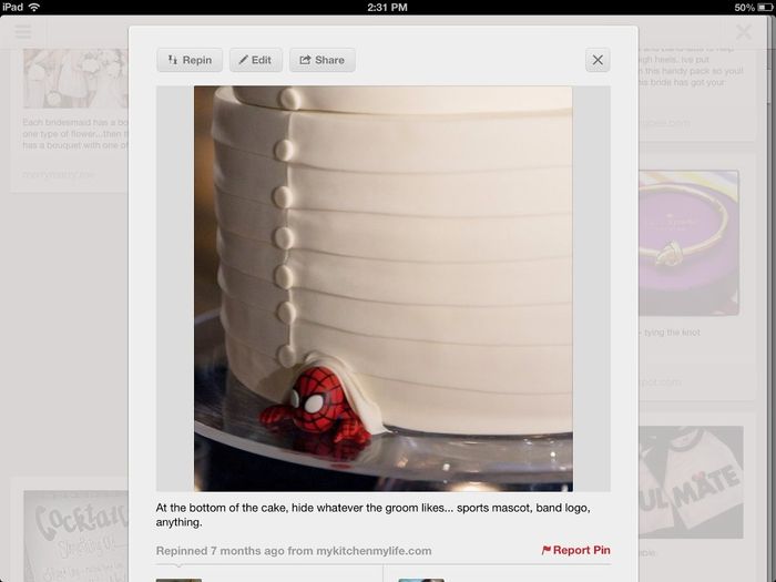 Are you having a Grooms Cake and Why/Why not?