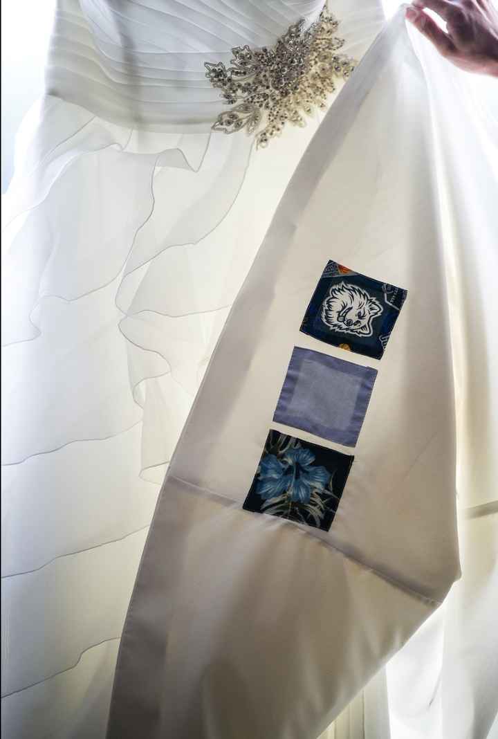 What is your "something blue"?