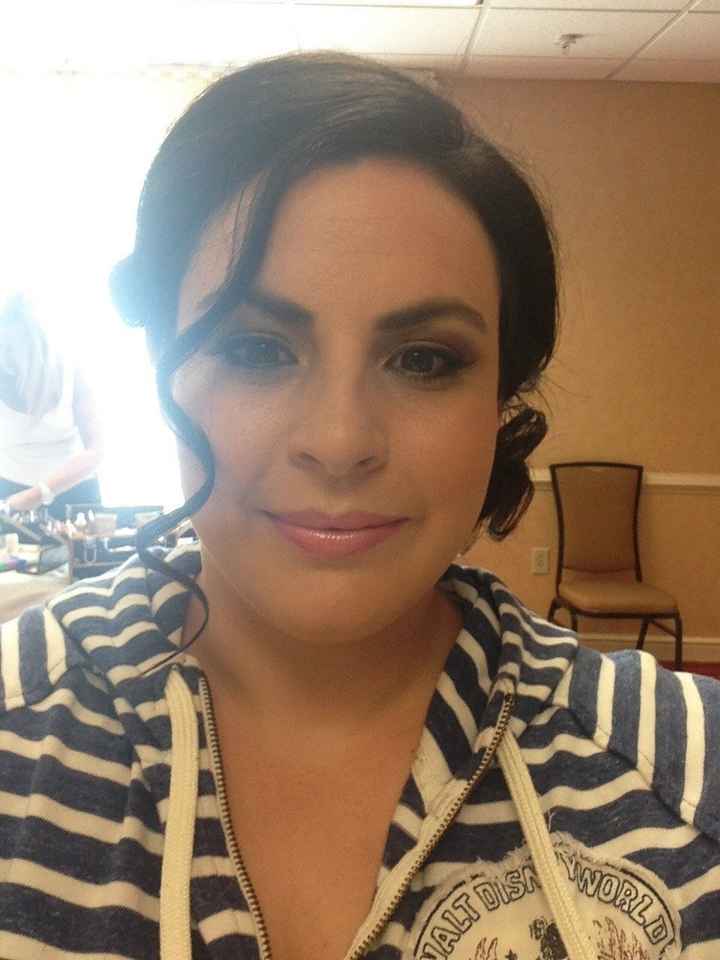 Show me your - wedding makeup!