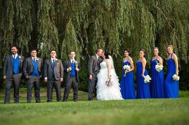 Dresses from designer Bill Levkoff