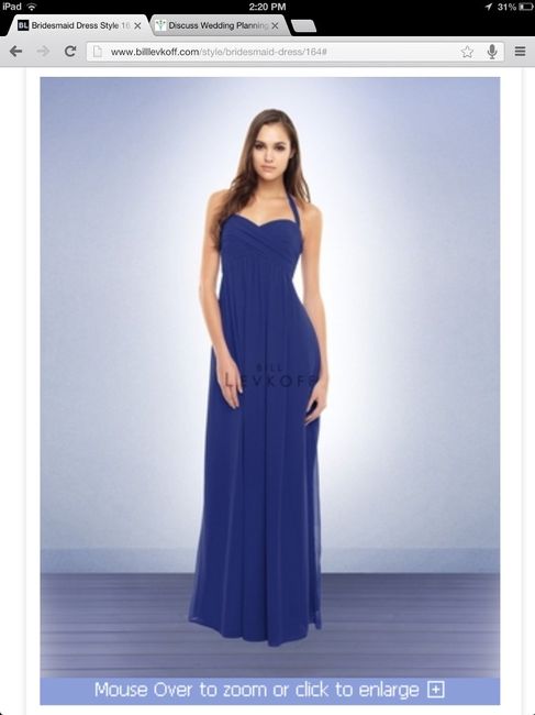Bridesmaids dresses: Check!