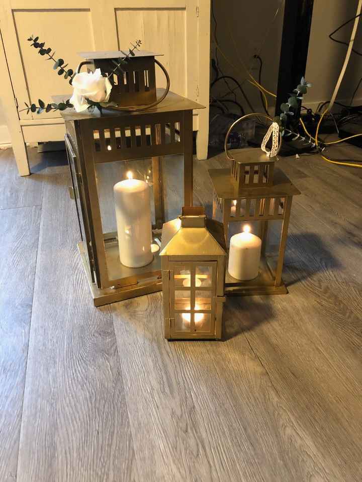 IKEA Lantern Ceremony Decor
