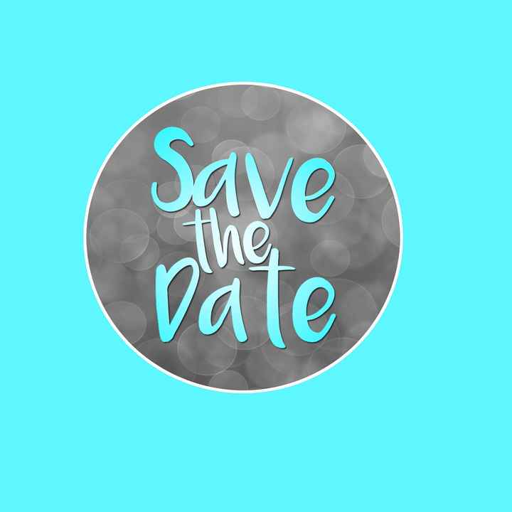 Save the Dates - playing around, any opinions? - UPDATE: They came!