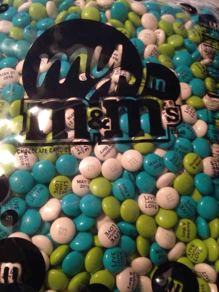 Personalized M&Ms anyone?
