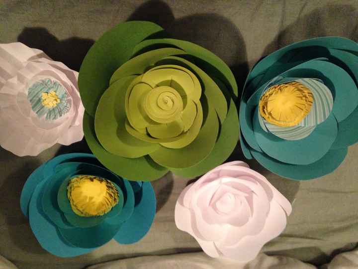 Giant Paper Flowers - Honest Opinions Please