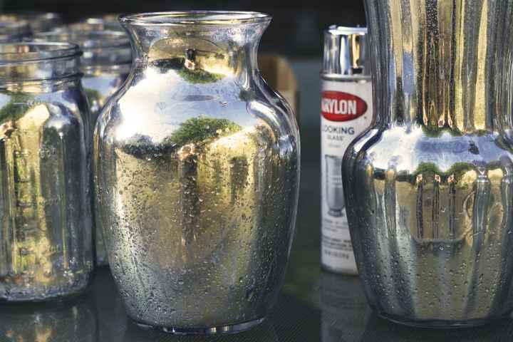 DIY Mercury Glass - Yes, it IS that simple! - EDIT - did a ton more, super happy with results