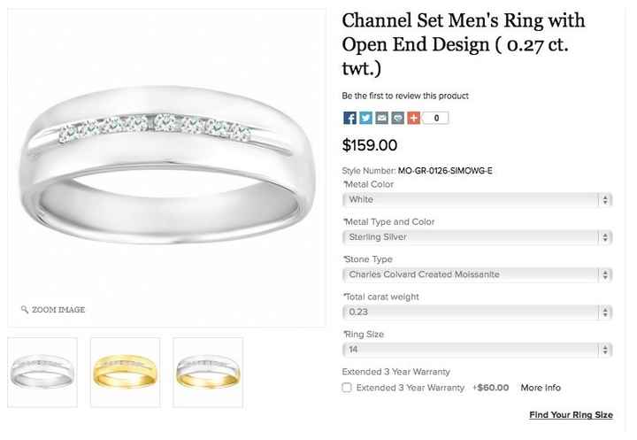 SO EXCITED - wedding bands are here! From TwoBirch UPDATED - great customer service