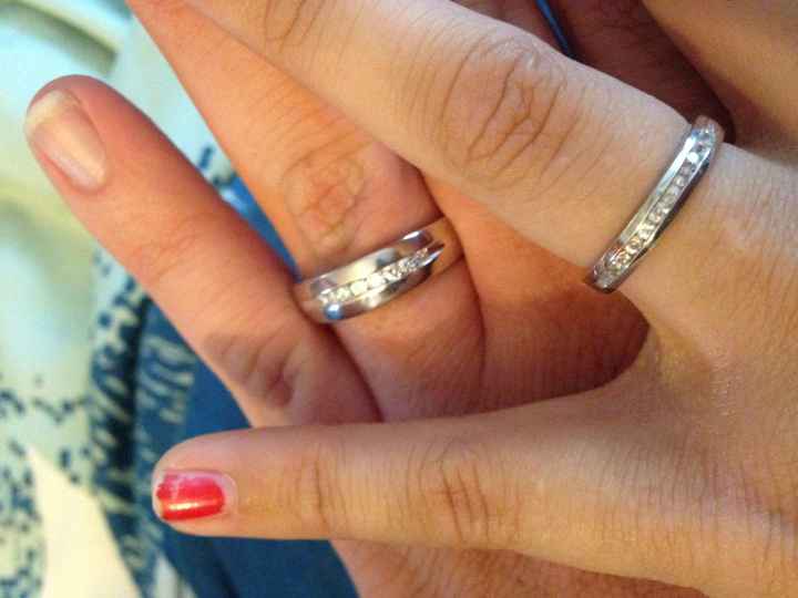 SO EXCITED - wedding bands are here! From TwoBirch UPDATED - great customer service