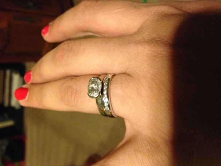 I wanna see wedding bands!!!