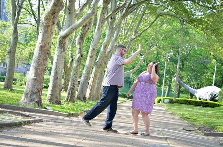 Weird photos-wedding engagement or personal