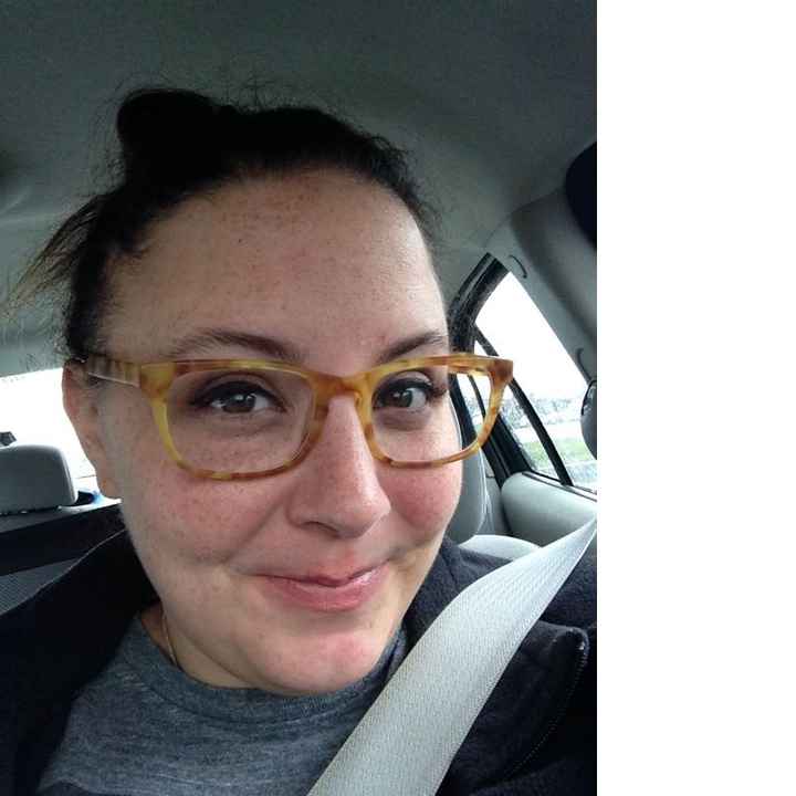 Glasses on my wedding day