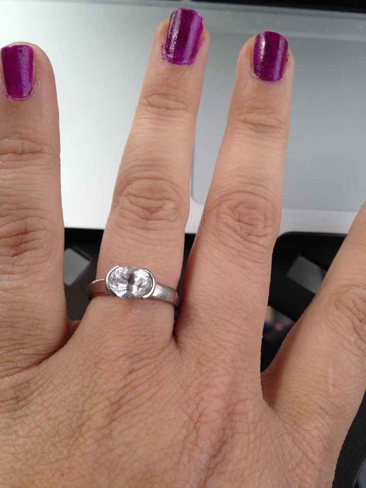 Show Me Your Nontraditional Engagement/Wedding Rings!