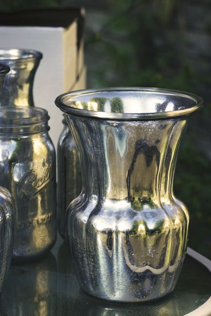 DIY Mercury Glass - Yes, it IS that simple! - EDIT - did a ton more, super happy with results