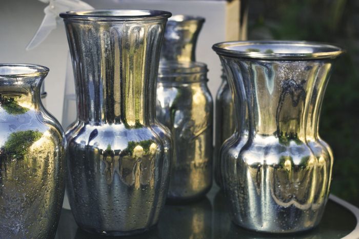 DIY Mercury Glass - Yes, it IS that simple! - EDIT - did a ton more, super happy with results