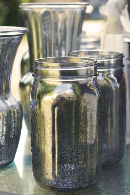 DIY Mercury Glass - Yes, it IS that simple! - EDIT - did a ton more, super happy with results
