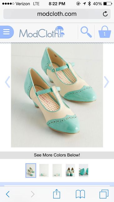 Wedding shoes: How big is your heel?