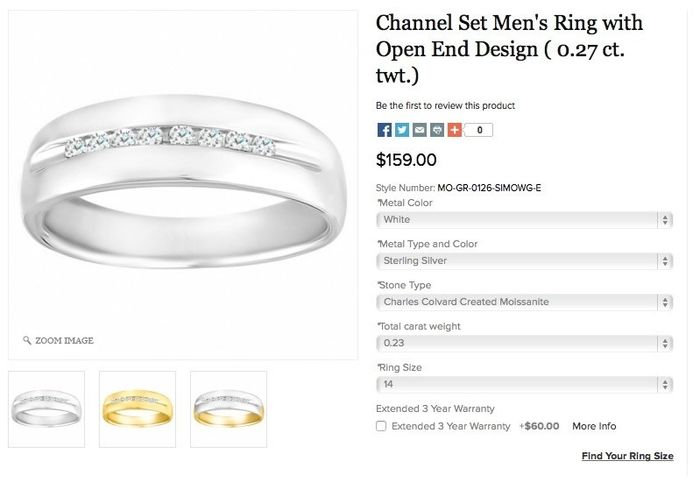 SO EXCITED - wedding bands are here! From TwoBirch UPDATED - great customer service
