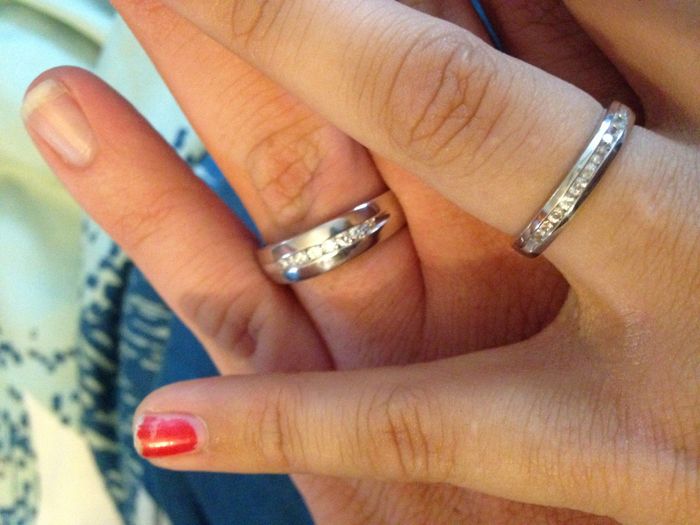 SO EXCITED - wedding bands are here! From TwoBirch UPDATED - great customer service