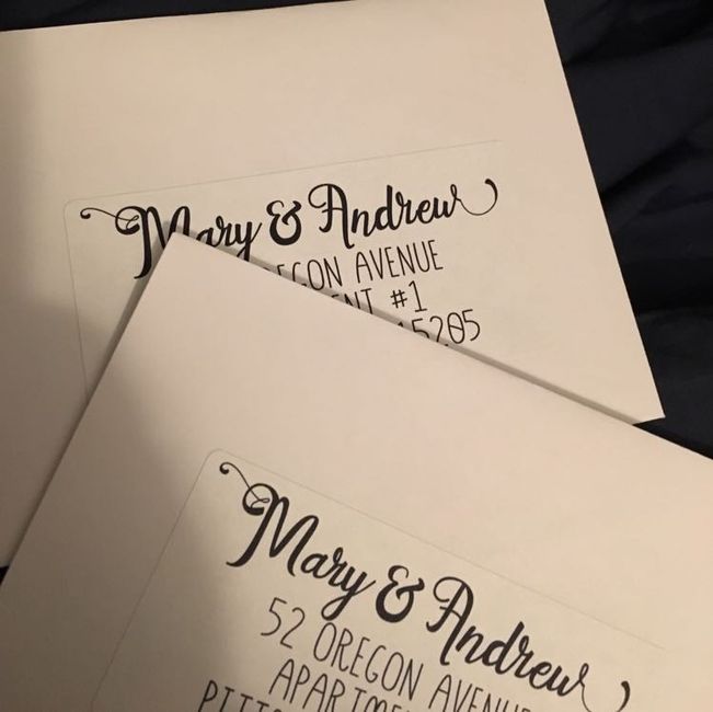 Hand written, stamp, or return address label?