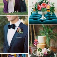 jewel tones