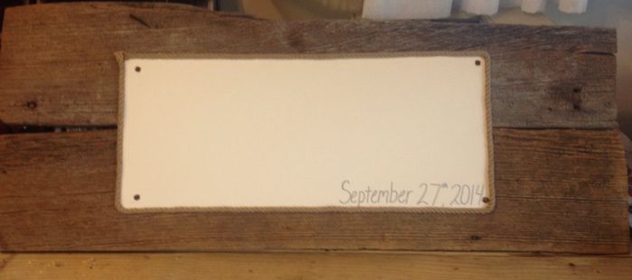 Show me your...Alternative Guest Book!